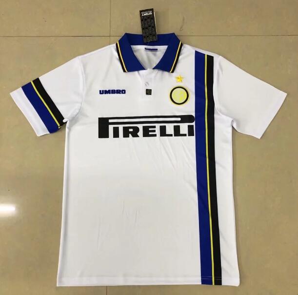 1997-98 Inter Milan Retro Away Kit Soccer Jersey